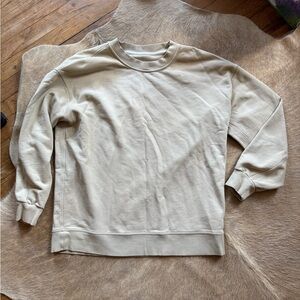 lululemon athletica Women's Cream Crewneck Sweater